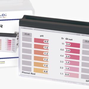 ערכת בדיקה מבחנות כלור ו PH מבית WATER-I.D , גרמניה